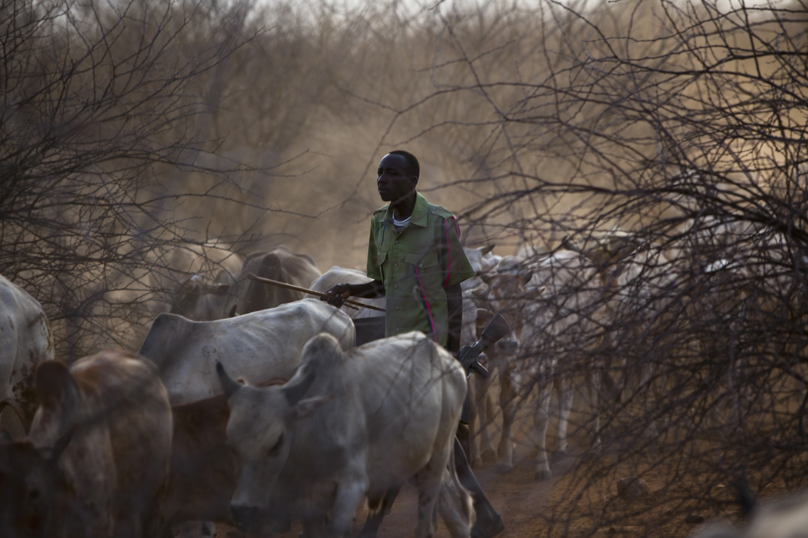 Members Of Kenya's, Turkana Tribe From Turkana In Northern Kenya