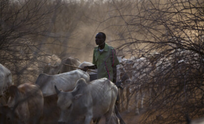 Members Of Kenya's, Turkana Tribe From Turkana In Northern Kenya